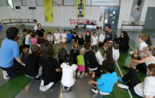 Spectacle de fin d'année 2013 - école de cirque En Piste - Cesson-Sévigné - Rennes Metropole