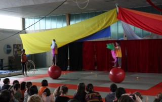 Spectacle de fin d'année 2010 - école de cirque En Piste - Cesson-Sévigné - Rennes Metropole