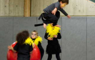 Stage de cirque - Noël 2011 - école de cirque En Piste - Cesson-Sévigné - Rennes Metropole
