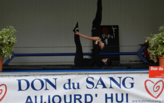 Animation cirque Don du sang 2013 - école de cirque En Piste - Cesson-Sévigné - Rennes Metropole