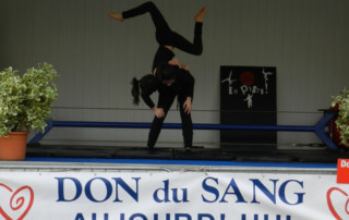 Animation cirque Don du sang 2013 - école de cirque En Piste - Cesson-Sévigné - Rennes Metropole