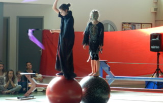 Spectacle de fin d'année 2015 - école de cirque En Piste - Cesson-Sévigné - Rennes Metropole