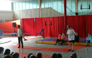 Spectacle de fin d'année 2015 - école de cirque En Piste - Cesson-Sévigné - Rennes Metropole