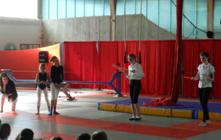 Spectacle de fin d'année 2015 - école de cirque En Piste - Cesson-Sévigné - Rennes Metropole
