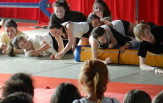 Spectacle de fin d'année 2015 - école de cirque En Piste - Cesson-Sévigné - Rennes Metropole
