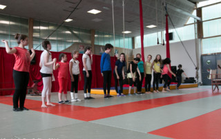 Spectacle de fin d'année 2016 - école de cirque En Piste - Cesson-Sévigné - Rennes Metropole