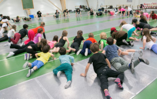 Spectacle de fin d'année 2016 - école de cirque En Piste - Cesson-Sévigné - Rennes Metropole