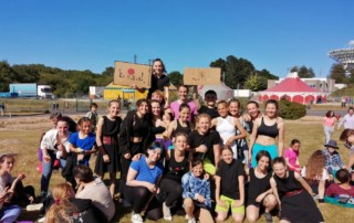En Piste ! aux Rencontres Régionales des Ecole de Cirque de Bretagne à Pleumeur Bodou - festival gare au Gorille