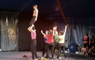 En Piste ! aux Rencontres Régionales des Ecole de Cirque de Bretagne à Pleumeur Bodou - festival gare au Gorille